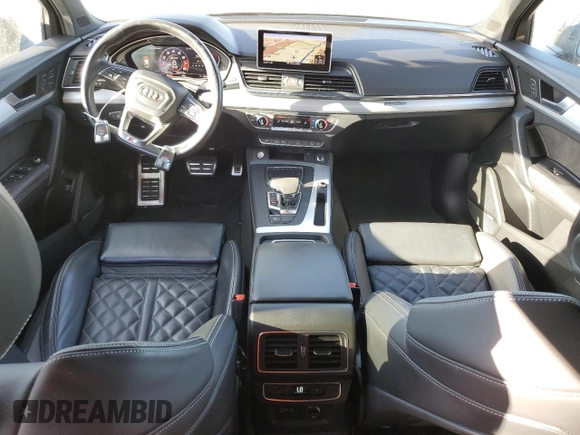 2019 Audi SQ5 Premium Plus with VIN WA1B4AFY5K2033996, listed as a Copart auction lot 78657034 with 34,215 mi miles and Salvage Title. Bid and sale history available at DreamBid. Image 8.