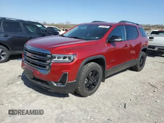 2022 GMC Acadia AT4 with VIN 1GKKNLLS5NZ136799, listed as a Copart auction lot 52174425 with 31,201 mi miles and Salvage title. Bid and sale history available at DreamBid. Image 1.