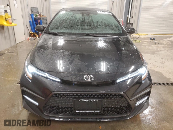 2021 Toyota Corolla SE with VIN JTDM4MCE3MJ065154, listed as a Copart auction lot 76926904 with 23,811 mi miles and Salvage Title. Bid and sale history available at carsss.com. Image 5.