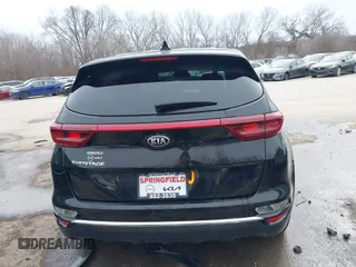 2021 Kia Sportage LX with VIN KNDPM3AC6M7858714, listed as a IAAI auction lot 41542186 with 140,617 mi miles. Bid and sale history available at carsss.com. Image 16.