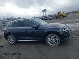 2018 Audi Q5 Premium Plus z VIN WA1BNAFYXJ2092411, wystawiony jako IAAI lot #41051336 z przebiegiem 54 595 mil mil oraz . Historia ofert i sprzedaży dostępna na DreamBid. Obrazek 14.