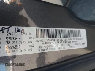 2017 Dodge Grand Caravan SE with VIN 2C4RDGBG6HR822561, listed as a IAAI auction lot 42133347 with 120,531 mi miles and . Bid and sale history available at DreamBid. Image 9.