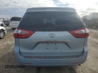 2017 Toyota Sienna with VIN 5TDDZ3DC0HS186516, listed as a Copart auction lot 50358685 with 154,348 mi miles and Salvage Title. Bid and sale history available at DreamBid. Image 6.