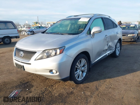 2010 Lexus RX 450h with VIN JTJBC1BA7A2027968, listed as a IAAI auction lot 41691721 with 170,813 mi miles and . Bid and sale history available at DreamBid. Image 17.