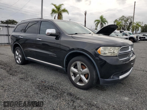 2012 Dodge Durango Citadel with VIN 1C4SDHET7CC240213, listed as a Copart auction lot 81023064 with 92,252 mi miles and Salvage title. Bid and sale history available at DreamBid. Image 4.