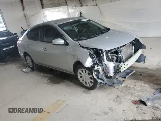 2019 Nissan Versa SV with VIN 3N1CN7AP3KL858980, listed as a Copart auction lot 61161385 with 47,304 mi miles and Salvage title. Bid and sale history available at DreamBid. Image 4.