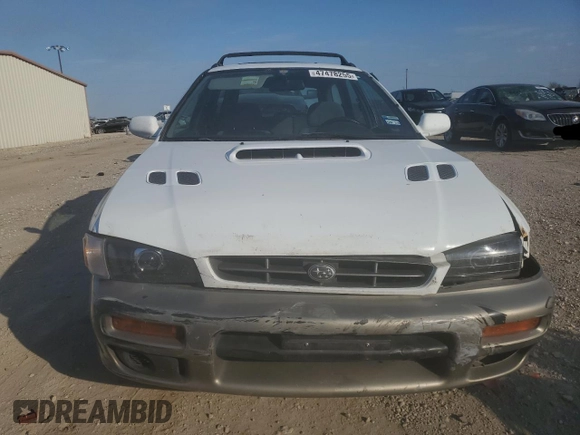 2001 Subaru Impreza Outback Special Sports с VIN JF1GF48521H802708, выставлен на аукционе Copart как лот 47478255 с пробегом 131 161 миль миль и Списание • Salvage title. История ставок и продаж доступна на DreamBid. Изображение 5.