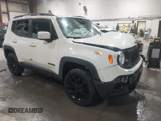 2017 Jeep Renegade Latitude with VIN ZACCJBBB9HPG18671, listed as a IAAI auction lot 41554578 with 75,248 mi miles. Bid and sale history available at carsss.com. Image 1.