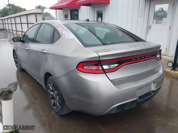 2016 Dodge Dart SE with VIN 1C3CDFAA2GD607777, listed as a IAAI auction lot 41894657 with 125,267 mi miles. Bid and sale history available at carsss.com. Image 3.
