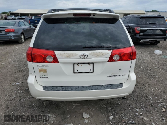 2006 Toyota Sienna CE with VIN 5TDZA23CX6S463159, listed as a Copart auction lot 54263315 with 100,363 mi miles and Salvage Title. Bid and sale history available at DreamBid. Image 6.