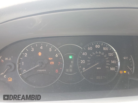 2007 Toyota Avalon XL with VIN 4T1BK36B67U239984, listed as a Copart auction lot 55327115 with 186,674 mi miles and Clean Title. Bid and sale history available at DreamBid. Image 9.