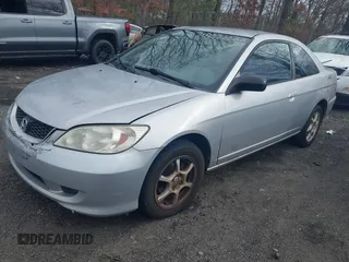 2005 Honda Civic Cpe LX with VIN 1HGEM22555L068087, listed as a IAAI auction lot 41553322 with 205,902 mi miles. Bid and sale history available at carsss.com. Image 2.