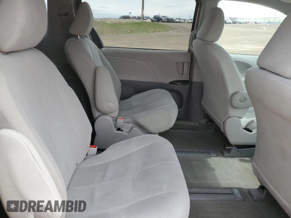 2013 Toyota Sienna L with VIN 5TDZK3DCXDS313664, listed as a Copart auction lot 55080535 with 245,026 mi miles and Salvage Title. Bid and sale history available at carsss.com. Image 11.