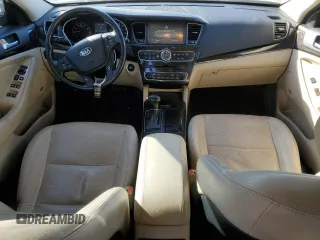2015 Kia Cadenza Premium with VIN KNALN4D77F5173374, listed as a Copart auction lot 89330105 with 90,864 mi miles and Salvage Title. Bid and sale history available at carsss.com. Image 8.
