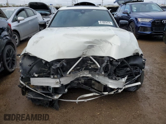 2021 BMW 3 Series M340i xDrive with VIN 3MW5U9J08M8B49696, listed as a Copart auction lot 81893474 with 0 mi miles and Salvage Title. Bid and sale history available at carsss.com. Image 5.