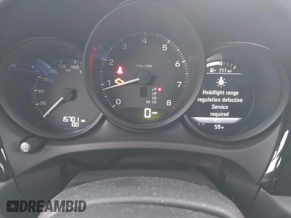 2022 Porsche Macan z VIN WP1AA2A59NLB06264, wystawiony jako IAAI lot #41498822 z przebiegiem 15 701 mil mil oraz . Historia ofert i sprzedaży dostępna na DreamBid. Obrazek 7.