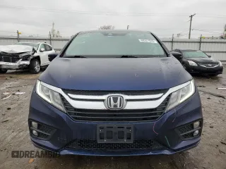 2020 Honda Odyssey EX with VIN 5FNRL6H56LB017408, listed as a Copart auction lot 44241645 with 75,520 mi miles and Salvage Title. Bid and sale history available at DreamBid. Image 5.