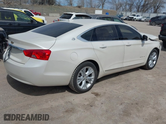 2014 Chevrolet Impala LT with VIN 1G1115SL2EU127217, listed as a IAAI auction lot 41847203 with 95,023 mi miles and . Bid and sale history available at DreamBid. Image 4.