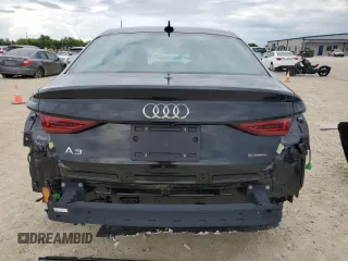 2023 Audi A3 Premium with VIN WAUGUDGY2PA108725, listed as a Copart auction lot 44036844 with 29 mi miles. Bid and sale history available at carsss.com. Image 6.