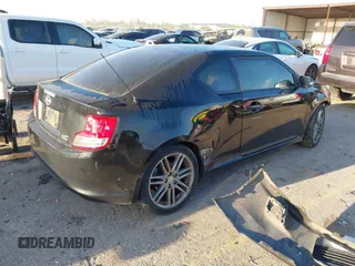 2013 Scion tC with VIN JTKJF5C77D3050609, listed as a IAAI auction lot 41872911 with 197,531 mi miles. Bid and sale history available at carsss.com. Image 4.