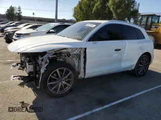 2022 Audi SQ5 Premium with VIN WA1A4AFYXN2028485, listed as a Copart auction lot 69075494 with 24,526 mi miles and Salvage Title. Bid and sale history available at DreamBid. Image 1.