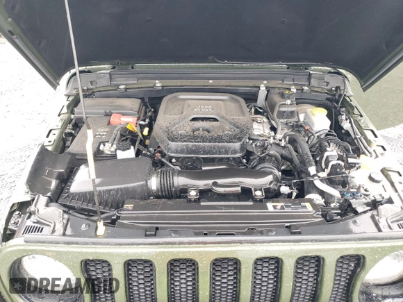 2022 Jeep Wrangler Unlimited Sport S with VIN 1C4HJXDN3NW224656, listed as a Copart auction lot 81423754 with 20,248 mi miles and Salvage Title. Bid and sale history available at carsss.com. Image 12.