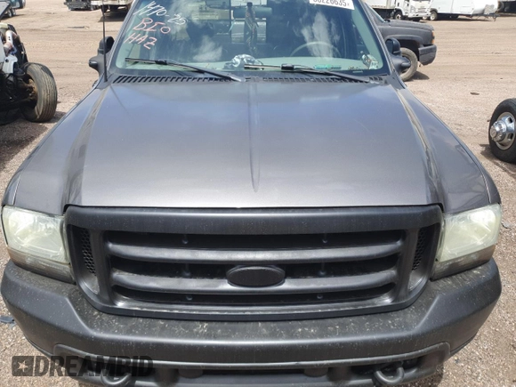 2002 Ford F-250 XL z VIN 1FTNX21F32ED23500, wystawiony jako Copart lot #58226635 z przebiegiem Nie podano mil oraz Szkoda całkowita • Salvage title. Historia ofert i sprzedaży dostępna na DreamBid. Obrazek 11.