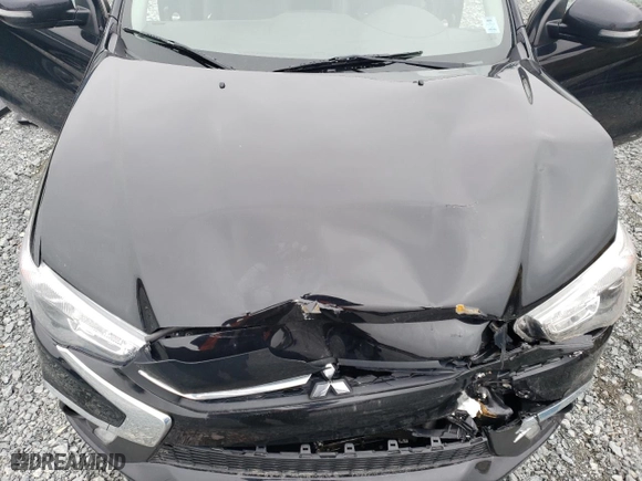 2019 Mitsubishi RVR SE with VIN JA4AJ4AW7KU601049, listed as a Copart auction lot 46994624 with 75611 miles and Salvage Title. Bid and sale history available at carsss.com. Image 12.