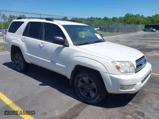 2005 Toyota 4Runner SR5 with VIN JTEZU14R750047197, listed as a IAAI auction lot 42054506 with 280,259 mi miles. Bid and sale history available at carsss.com. Image 1.