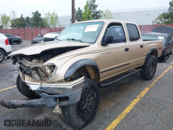 2001 Toyota Tacoma PreRunner with VIN 5TEGN92N61Z781220, listed as a IAAI auction lot 41916472 with 228,529 mi miles and . Bid and sale history available at DreamBid. Image 2.