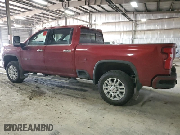 2022 Chevrolet Silverado 3500HD High Country with VIN 1GC4YVEY1NF196167, listed as a Copart auction lot 63195784 with 0 mi miles and Salvage Title. Bid and sale history available at carsss.com. Image 2.