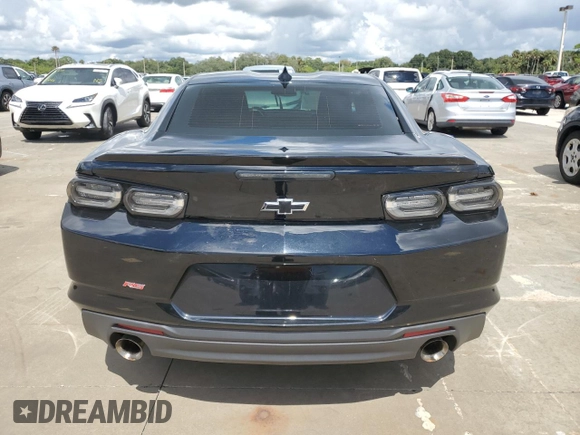 2022 Chevrolet Camaro 1LT with VIN 1G1FB1RS1N0110621, listed as a Copart auction lot 73874564 with 32,555 mi miles and Salvage Title. Bid and sale history available at carsss.com. Image 6.