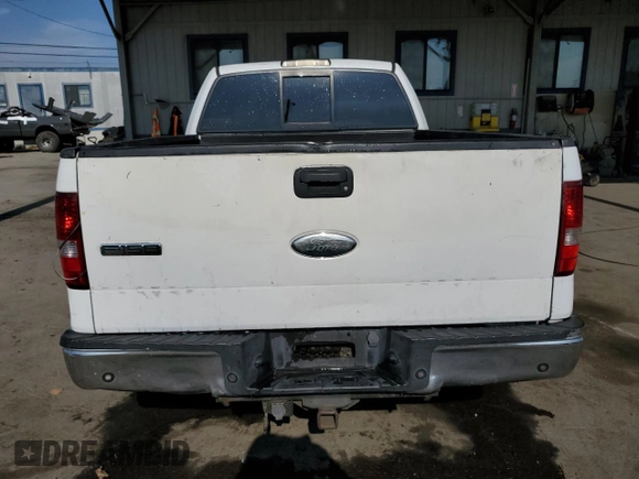 2006 Ford F-150 XLT with VIN 1FTPX12516KB96780, listed as a Copart auction lot 55621015 with 168,831 mi miles and Salvage title. Bid and sale history available at DreamBid. Image 6.