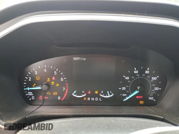 2020 Ford Escape SE с VIN 1FMCU9G69LUC23341, выставлен на аукционе Copart как лот 58762195 с пробегом 42 071 миль миль и Списание • Salvage title. История ставок и продаж доступна на DreamBid. Изображение 9.