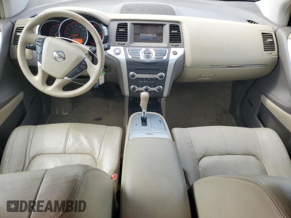 2010 Nissan Murano SL z VIN JN8AZ1MU7AW013022, wystawiony jako Copart lot #60419605 z przebiegiem 91 175 mil mil oraz Szkoda całkowita • Salvage title. Historia ofert i sprzedaży dostępna na DreamBid. Obrazek 8.
