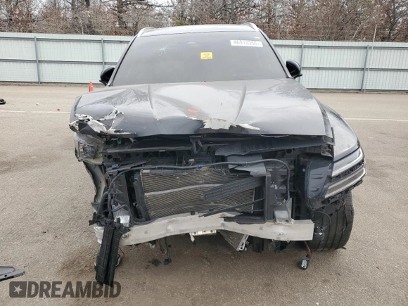2024 Genesis GV80 with VIN KMUHBDSB6RU161748, listed as a Copart auction lot 46913355 with Not Provided miles and Salvage Title. Bid and sale history available at DreamBid. Image 5.