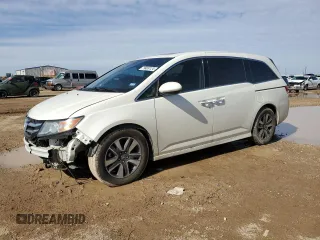 2017 Honda Odyssey Touring с VIN 5FNRL5H97HB014957, выставлен на аукционе Copart как лот 79459124 с пробегом 98 238 миль миль и Списание • Salvage title. История ставок и продаж доступна на DreamBid. Изображение 1.