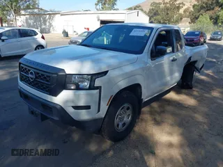2022 Nissan Frontier S with VIN 1N6ED1CM4NN675419, listed as a IAAI auction lot 42320355 with 78,060 mi miles and . Bid and sale history available at DreamBid. Image 2.