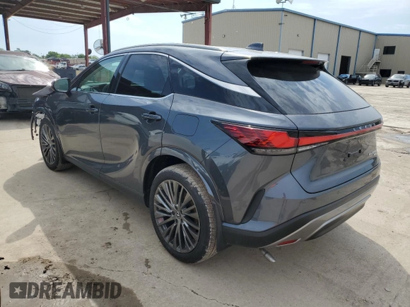 2025 Lexus RX 350h с VIN 2T2BBMCA7SC078939, выставлен на аукционе Copart как лот 55399675 с пробегом 203 миль миль и Чистый • Clean title. История ставок и продаж доступна на DreamBid. Изображение 2.