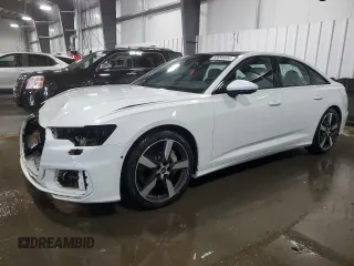 2021 Audi A6 Premium Plus with VIN WAUL2AF20MN031146, listed as a Copart auction lot 60095034 with 30,839 mi miles and Salvage Title. Bid and sale history available at carsss.com. Image 1.