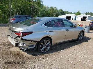 2019 Lexus ES 350 with VIN 58ABZ1B13KU017451, listed as a Copart auction lot 63598545 with 108,667 mi miles and Clean title. Bid and sale history available at DreamBid. Image 3.