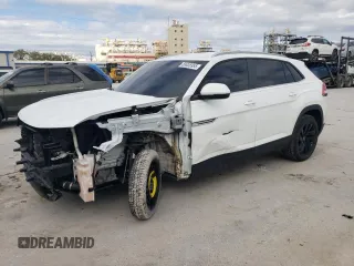 2021 Volkswagen Atlas SE with VIN 1V2WC2CAXMC233744, listed as a Copart auction lot 88936955 with 85,088 mi miles and Salvage title. Bid and sale history available at DreamBid. Image 1.