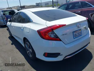 2020 Honda Civic LX with VIN 2HGFC2F67LH511473, listed as a IAAI auction lot 42614633 with 91,822 mi miles and . Bid and sale history available at DreamBid. Image 3.