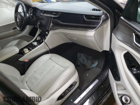 2022 Jeep Grand Cherokee Overland with VIN 1C4RJKDG8N8580372, listed as a Copart auction lot 85468024 with Not provided miles and Salvage title. Bid and sale history available at DreamBid. Image 8.