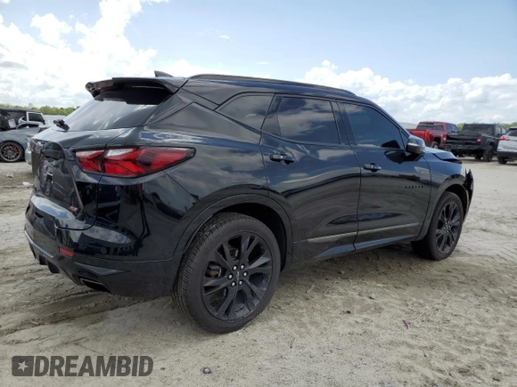 2022 Chevrolet Blazer RS z VIN 3GNKBERS9NS214805, wystawiony jako Copart lot #58304495 z przebiegiem Nie podano mil oraz Nie do naprawy • Non repairable. Historia ofert i sprzedaży dostępna na DreamBid. Obrazek 3.