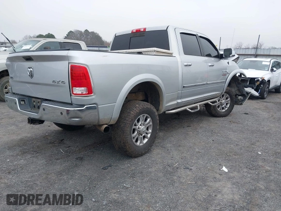 2014 Ram 2500 Laramie with VIN 3C6UR5FL9EG200150, listed as a IAAI auction lot 41445405 with Not Provided miles. Bid and sale history available at carsss.com. Image 4.