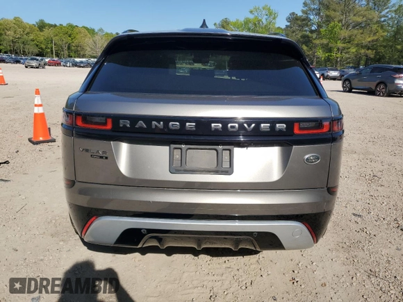 2020 Land Rover Range Rover Velar R-Dynamic S with VIN SALYK2EX4LA239296, listed as a Copart auction lot 53609615 with 89,264 mi miles and Salvage title. Bid and sale history available at DreamBid. Image 6.