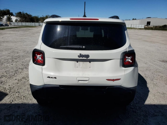 2022 Jeep Renegade Trailhawk with VIN ZACNJDC15NPN81377, listed as a Copart auction lot 76677514 with 55,656 mi miles and Clean Title. Bid and sale history available at DreamBid. Image 6.