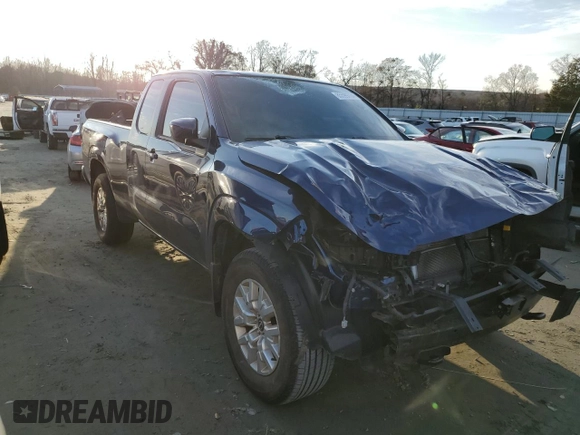 2022 Nissan Frontier SV with VIN 1N6ED1CM2NN684636, listed as a Copart auction lot 85599764 with 41,408 mi miles and Salvage title. Bid and sale history available at DreamBid. Image 4.
