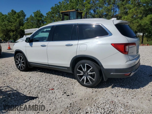 2021 Honda Pilot Touring 8-Passenger with VIN 5FNYF5H90MB001805, listed as a Copart auction lot 70215014 with 41,607 mi miles and Salvage Title. Bid and sale history available at DreamBid. Image 2.